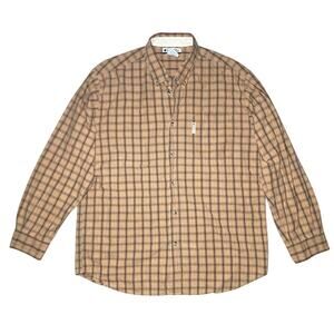 Columbia XL Plaid Flannel Button-Up - Great Condition!